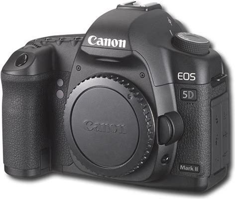 Best Buy Canon EOS 5D Mark II Digital SLR Camera Body Only Black