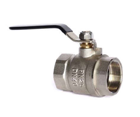 Nickel Plated Brass Ball Valve With F F Bsp Valvelink