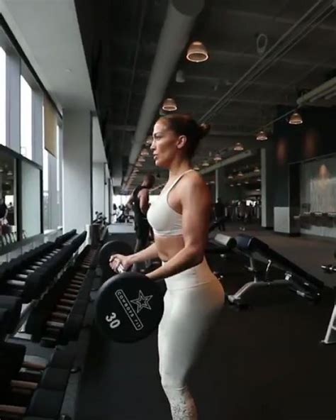 Jennifer Lopez Workout 06/26/2019 • CelebMafia