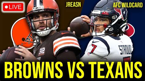 Cleveland Browns Vs Houston Texans Live Stream Afc Wild Card Reaction