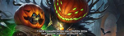 7 New Champions In Halloween 2024 Raid Shadow Legends AyumiLove