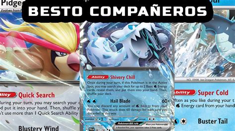 PIDGEOT ex BESTO compañero de CHIEN PAO EX Combate CARTAS POKEMON TCG