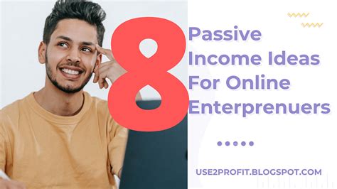 8 Passive Income Ideas For Aspiring Online Entrepreneurs By Isreal