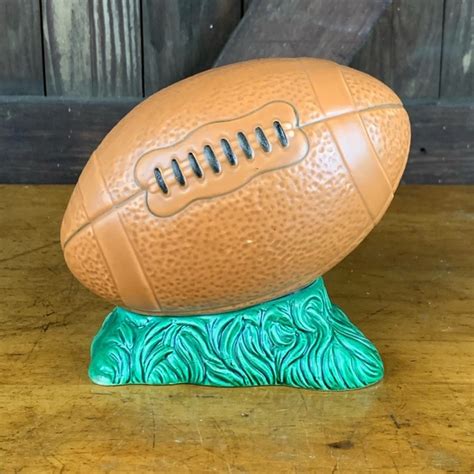 Napco Accents Vtg Napco Ceramic Football Planter Napcoware Japan