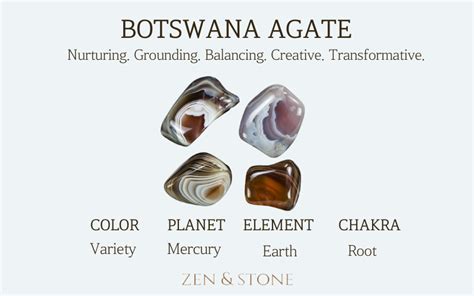 Botswana Agate Meaning Uses Healing Properties