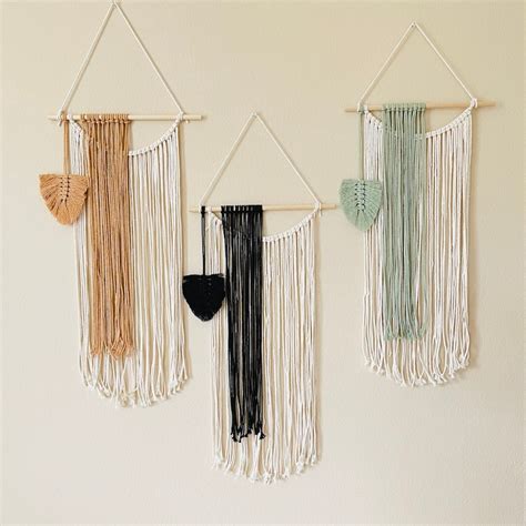 Modern Macrame Etsy