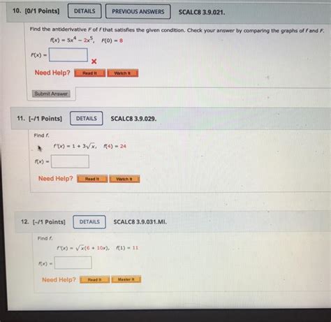 Solved Points Details Previous Answers Scalc Chegg