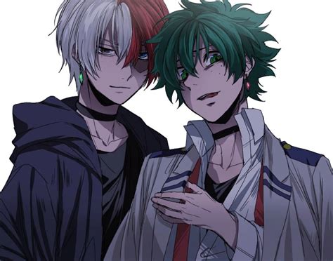 MHA Villain Deku X Todoroki