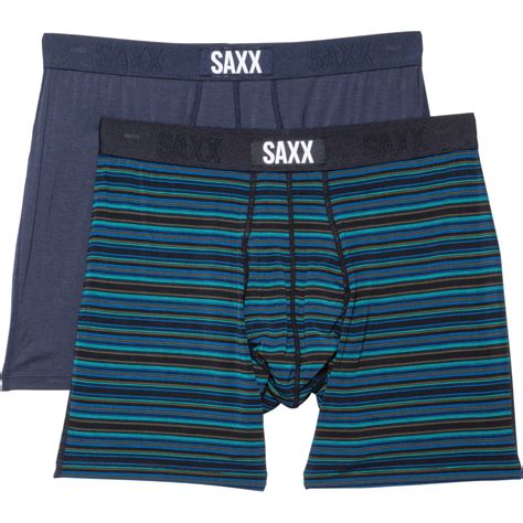 SAXX Ultra Supersoft Boxer Briefs with Fly - 2-Pack - Save 54%