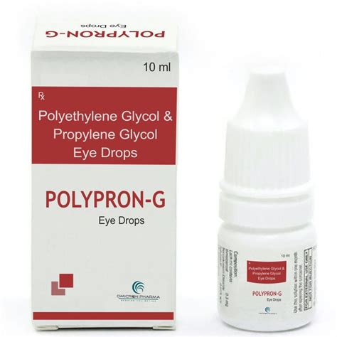 Polyethylene Glycol And Propylene Glycol Eye Drops At Best Price In Surat Id 6492622