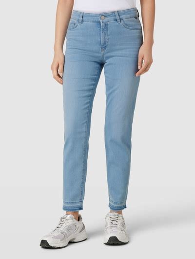 Marc Cain Slim Fit Jeans In 5 Pocketmodel In Jeansblauw Online Kopen P C