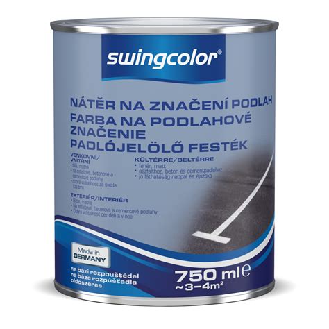 Swingcolor Značkovacia farba na betón bauhaus sk