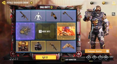 COD Mobile New Firebreak Basilisk Legendary Character Arriving Soon