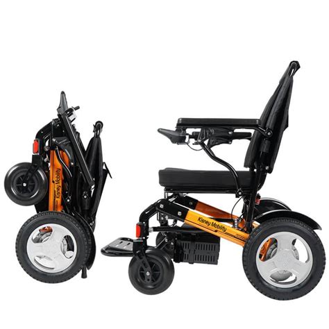 Folding Powered Electric Wheelchair With Lithium Battery Black Friday