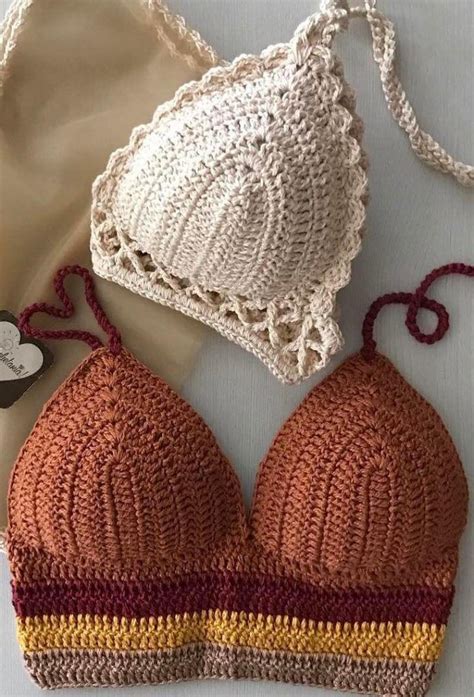 Aprende A Tejer Este Hermoso Bikini Paso A Paso Crochet