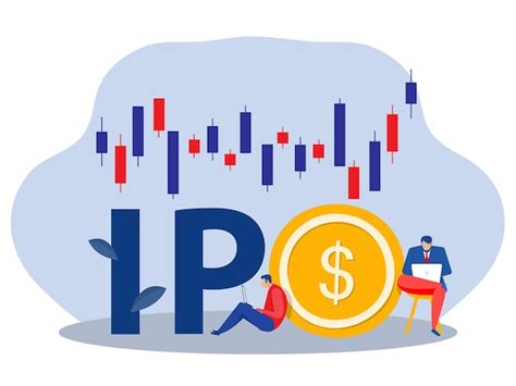 Premium Vector Ipo Initial Public Offering People Investing Strategy