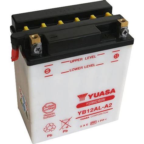 Batterie Moto Yuasa YB12AL A2 12V 12Ah