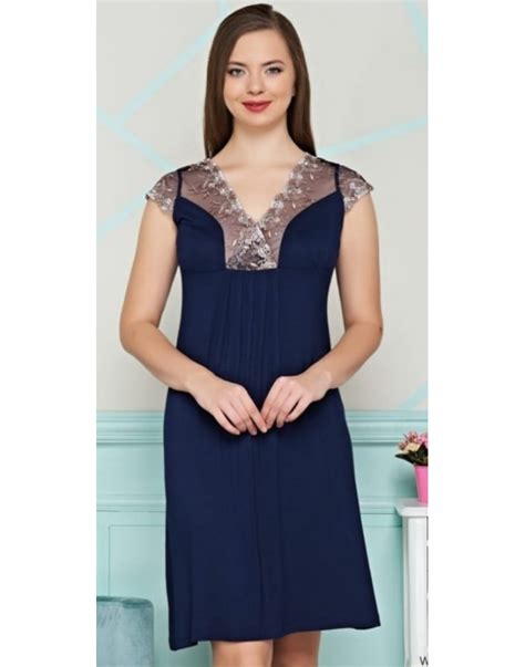 Оптом Жіноча сорочка Cotpark 10494 в інтернет-магазині «Солодкі Сни».