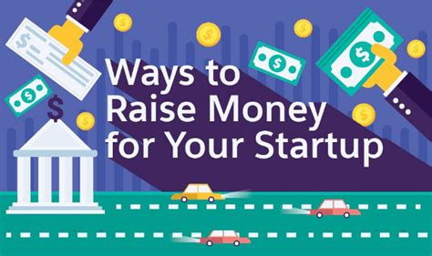 Ways To Raise Money For Your Startup Infographic ~ Visualistan