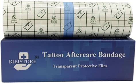 Med Pride Tattoo Protective Film 10 2 X 2 Yards Waterproof And Breathable Tattoo