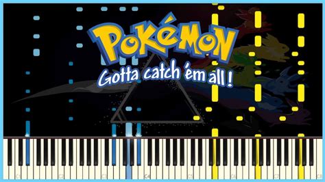 Pokémon Theme Song Gotta Catch Em All Piano Duet Synthesia