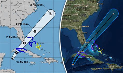 Storm Philippe path: Will Tropical Depression 18 hit the USA? NOAA ...