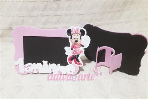 Mini Porta Retrato Minnie Elo Produtos Especiais