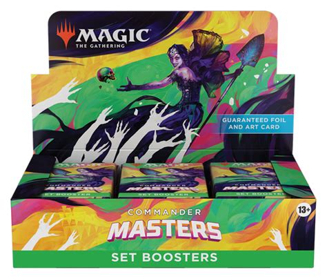 MTG: Commander Masters Set Booster Box (WOC) - Top Tier Board Games