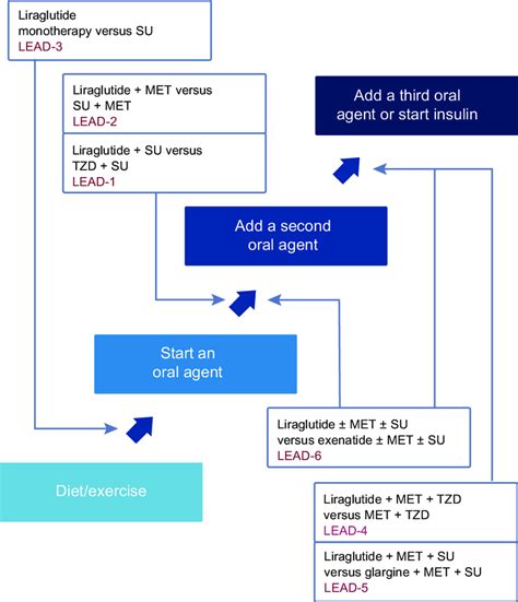 The Liraglutide Effect And Action In Diabetes Lead Program Download Scientific Diagram