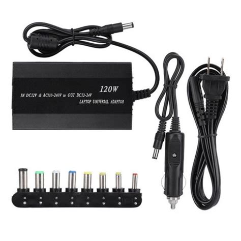 Fonte Universal De Notebook 120w 8 Plugs Bivolt 12v A 24v Moind