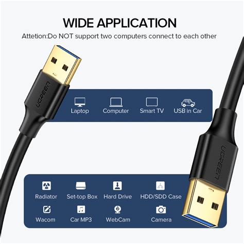 Ugreen Usb Vers Usb Rallonge Type A M Le Vers M Le Usb Extender