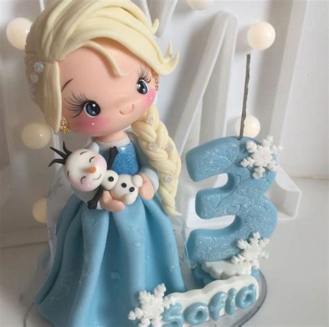 Pin De Mara Santos Cartonagem En Porcelana Fria Frozen Decoracion