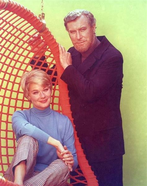 Hope Lange And Edward Mulhare In The Tv Series The Ghost And Mrs Muir