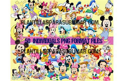 Personajes Disney Bebes Gratiss Png Plantillas Para Sublimar