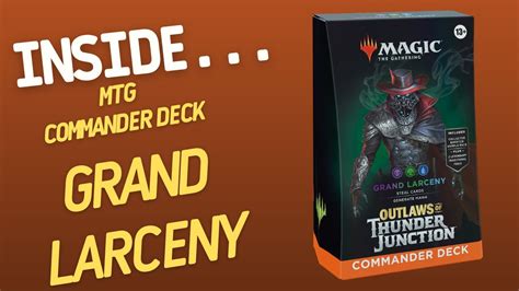 InsideMagic The Gathering Outlaws Of Thunder Junction Commander Deck