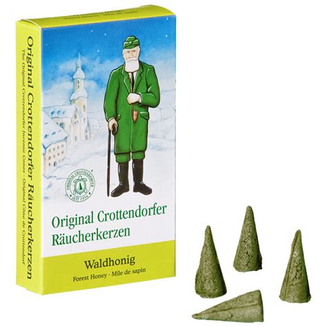 Original Crottendorfer Räucherkerzen Waldhonig 24er Pack 223994741004