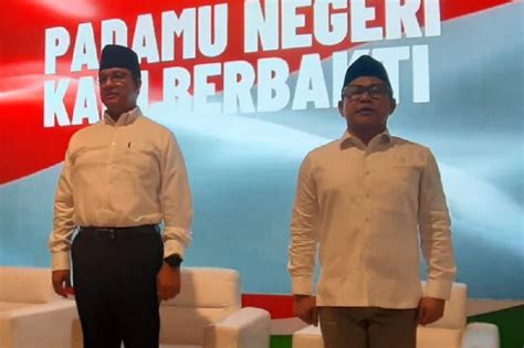 Cerita Cak Imin Digandeng Jadi Cawapres Anies Singkat Hari Saja