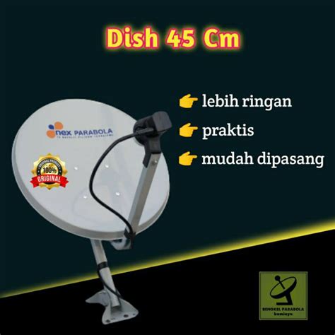 Jual Parabola Mini K Vision Odu 45cm Paket Parabola K Vision Shopee