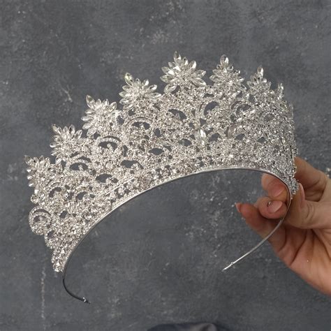 Bridal Wedding Crown Anniversary Tiara for Bride Bride - Etsy