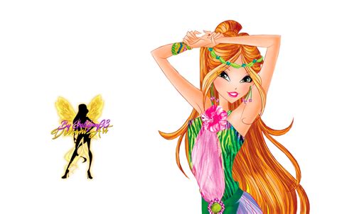 Winx Club Flora Fairy Jungle Png By Gallifrey93 On Deviantart