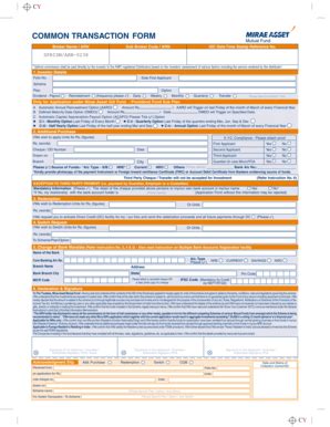 Fillable Online Common Transaction Form Sprism Fax Email Print