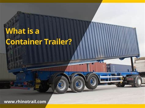 container trailer rhinotrail
