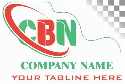 cbn letter logo design premium ai generated vector