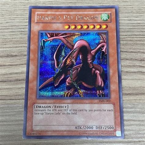 Yu Gi Oh Harpie S Pet Dragon Fmr Tcg Card Game Yugioh Ebay