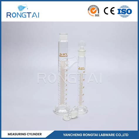 Rongtai Conical Graduated Cylinder Suppliers Measuring Cylinder Chemistry China Hexagonal Base