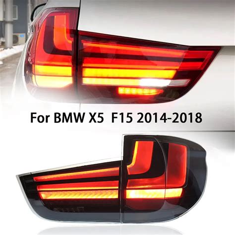 Car Led Tail Lights For Bmw X5 F15 2014 2018 Rear Fog Stop Brake Lamp Reverse