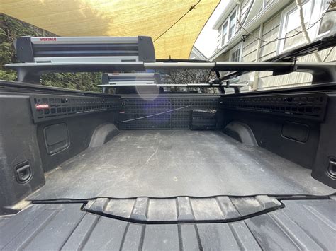 Builtright Bedside Molle Panel Kit Installed In R1T Bed Rivian Forum