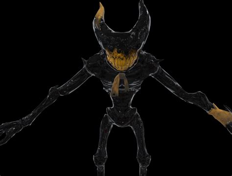 3d File Bendy Ink Demon 🦸 ・3d Printer Design To Download・cults