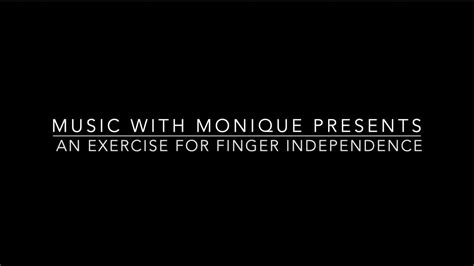 Finger Independence Exercise For Piano Youtube