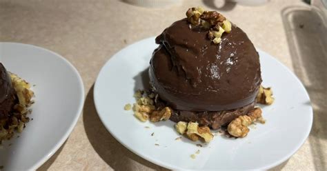 طرز تهیه پودینگ شکلاتی بی تخم مرغ 🍫eggless Chocolate Pudding ساده و